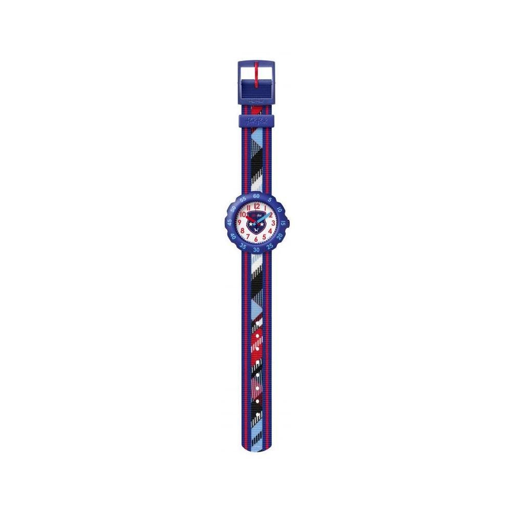 Reloj de vestir Flik Flak FPSP012C analógico infantil con correa textil 2