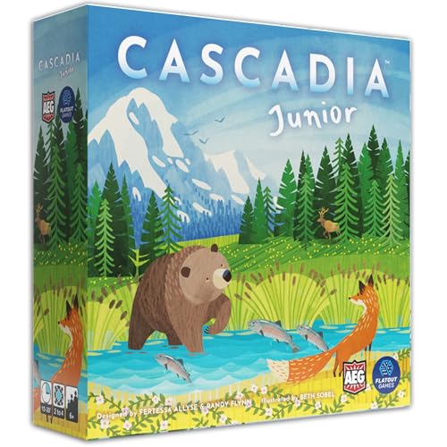 Cascadia Junior - Juego de mesa fácil para 2-4 jugadores miniatura 1