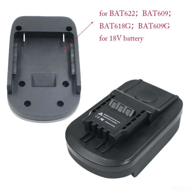 Convertidor de batería de 4 pines compacto en ABS para herrajes de 20V 4