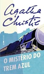 Capa de O Mistério do Trem Azul