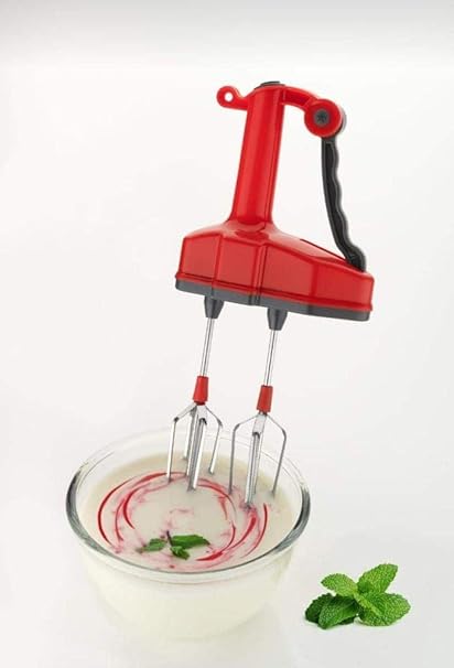 DeoDap High Speed Operation Dual Hand Power Free Blender and Beater with Double Blade (Multicolor)