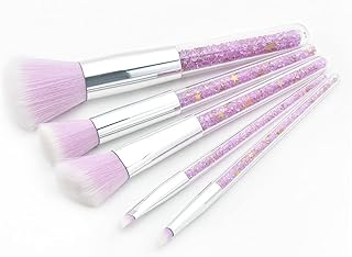 VICASKY 5pcs Transparent Handle Makeup Brush ...