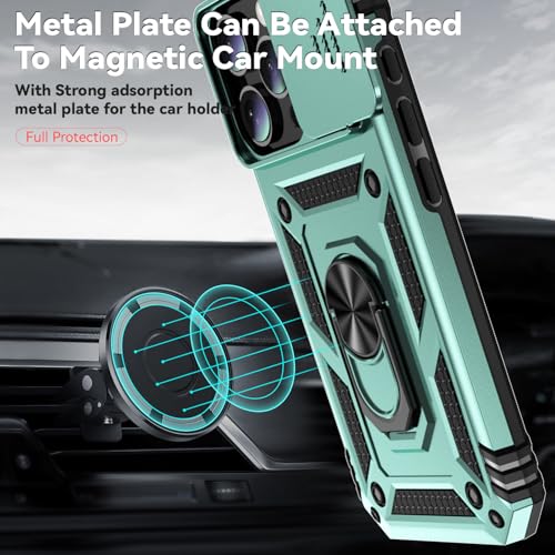Coque iPhone 16 Pro Max avec support magnétique et protection caméra intégrée - 4
