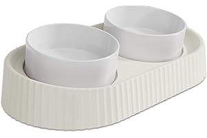 Ceramic Elevated Cat Bowls: A Healthy Treat for Cats and Small Dogs
