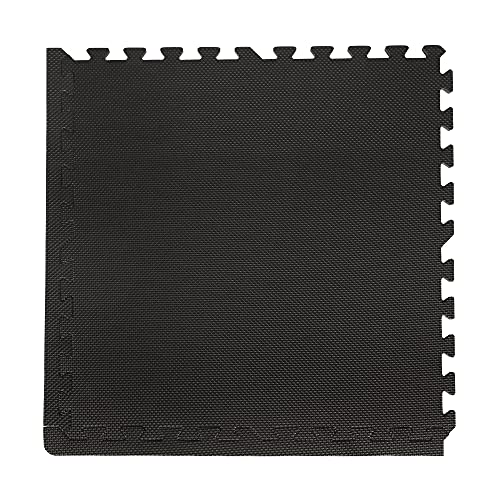 Sportmat, sportmat van schuim, de puzzelmat van Fitness – schokabsorberende deurmat voor fitnessapparaten, 4 delen… - Image 6