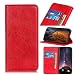 Produktbild MDYHMC YXCY AYYD for Alcatel-1SE 2020 Magnetic Crazy Horse Textur Horizontal-Schlag-Leder-Kasten mit Halter & Card Slots & Wallet (Color : Red)