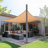 Matériel complet inclus : livré avec tout le matériel de montage nécessaire et les fixations pour une installation simple, vous permettant d'installer rapidement votre voile d'ombrage sans achats supplémentaires
