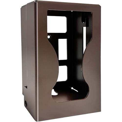 Game Trail Camera Safe Security Case & Metal Protective Box Compatible for BlazeVideo A252/A262, Agitato A323, Meidase Meidase P40 P50 S3, S3 pro, GardePro A3 & A3S