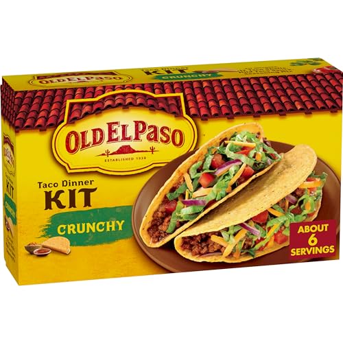 Old El Paso Taco Dinner Kit, Crunchy, 8.8 oz.
