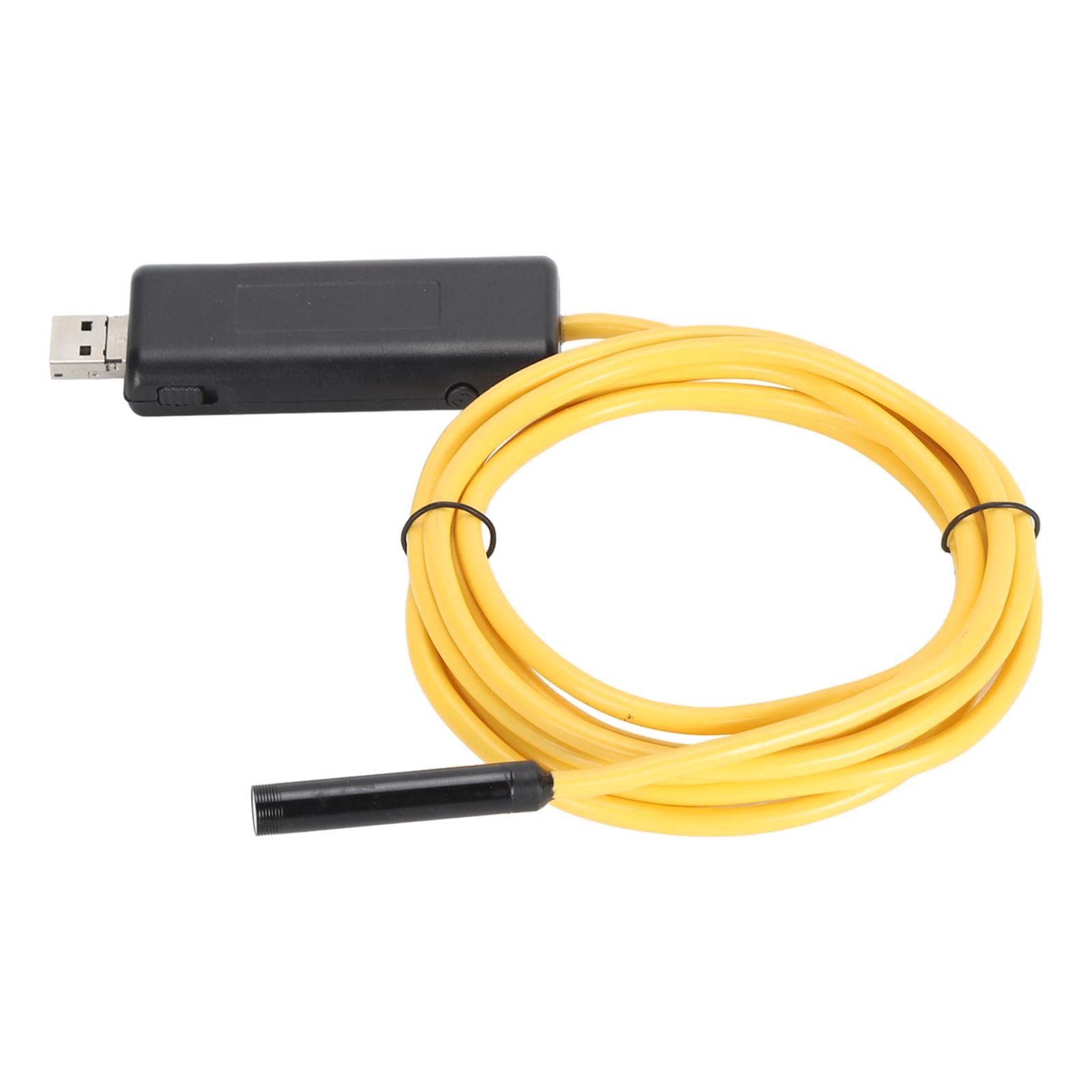 KUIDAMOS Endoskop USB WiFi 720P Profesjonalna Kamera Wysokiej Rozdzielczości z 6 Diodami LED do Kontroli Silnika Samochodowego i Konserwacji Rur 8mm (10 m)