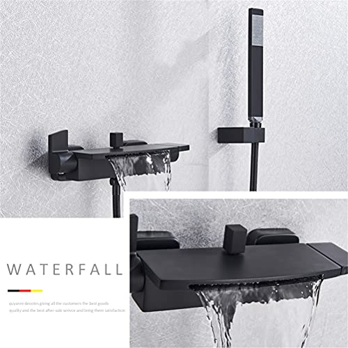 Robinet de baignoire 2 fonctions avec douchette pour douche et bain - 5