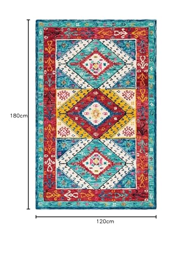 Image of Soft Pure Woolen Modern Collection Tufted Carpet for Living Room,Bedroom'Kitchen and Hall (4 X 6) Feet