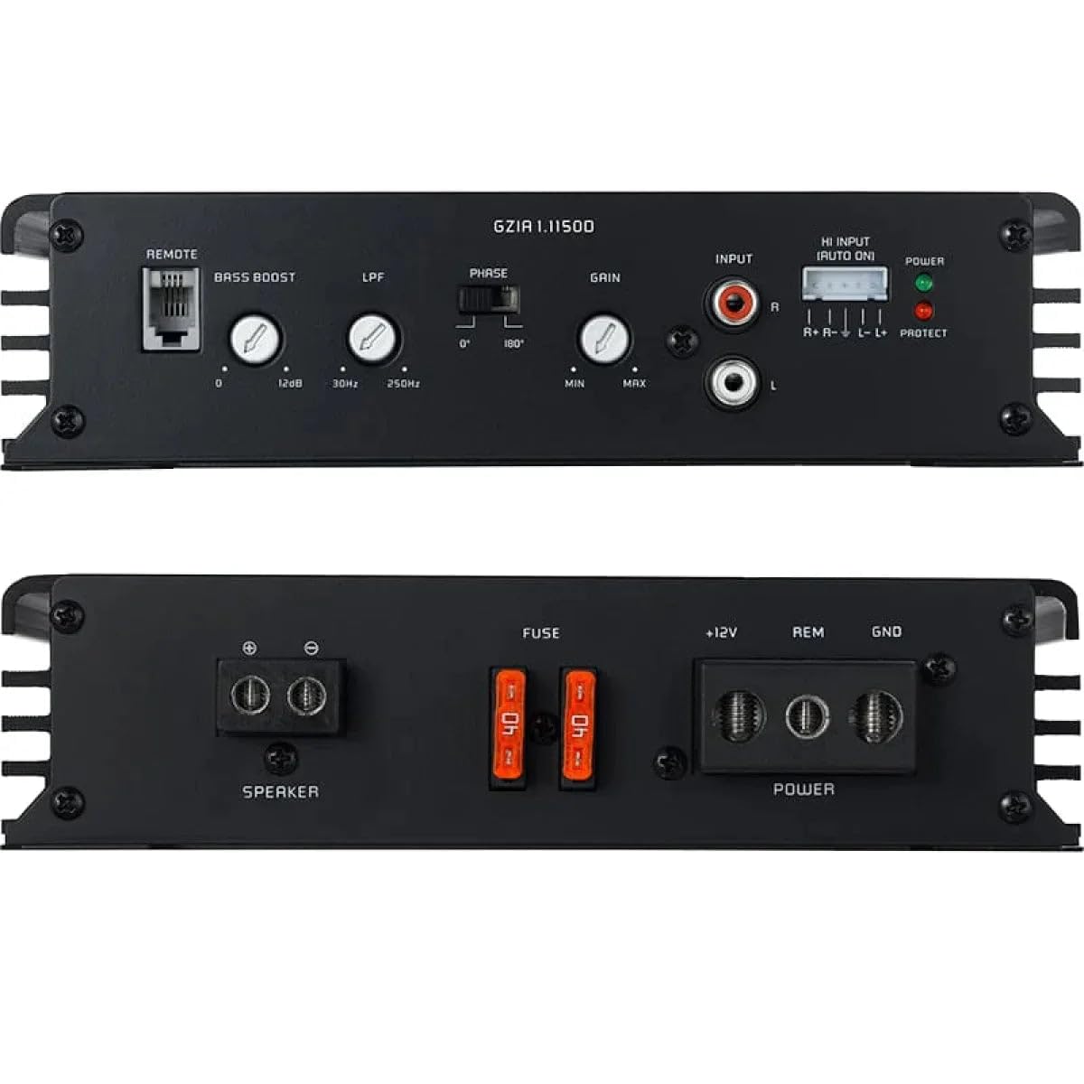 Ground Zero GZIA 1.700D | 630 Watt RMS | Monoblock : Amazon.it