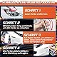 Lackstift Auto Professioneller Lackstift für Auto Kratzer - Schnelltrocknend und Präzise Reparatur - Auto Lack Reparatur Stift, 40ml (Weiß)