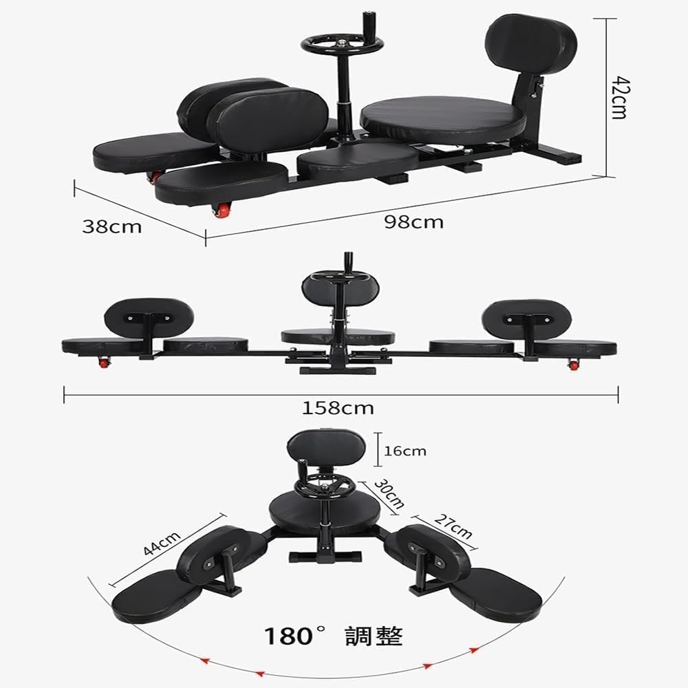━クラブエクサー〈開脚股関節運動器〉━      新品未使用・送料込み Amazon | Benjiu 内転筋 トレーニング 股関節 ストレッチ 器具