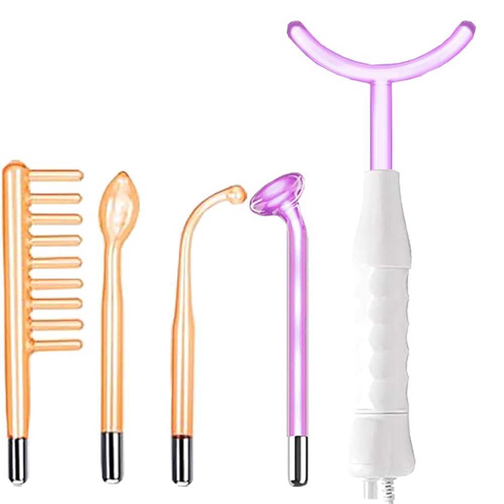 Aparato de Alta Frecuencia Facial BeautyGym con 5 Electrodos