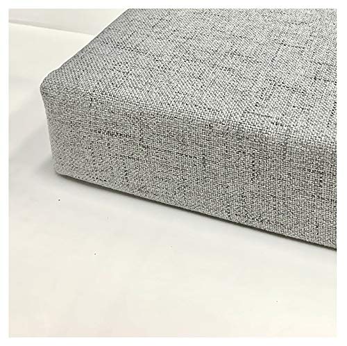 Coussin de banc gris 180x40x20 cm pour intérieur et terrasse - 2