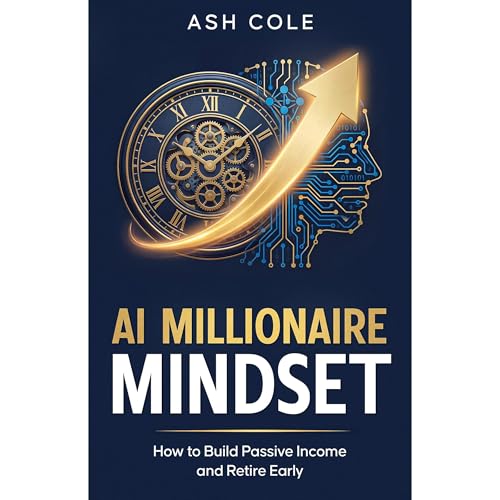 AI Millionaire Mindset: How to Build Passive Income and Retire Early Audiolibro Por Ash Cole arte de portada