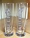 Beck's 0.4 Liter Signature Beer Glass | Set of 2 Glasses