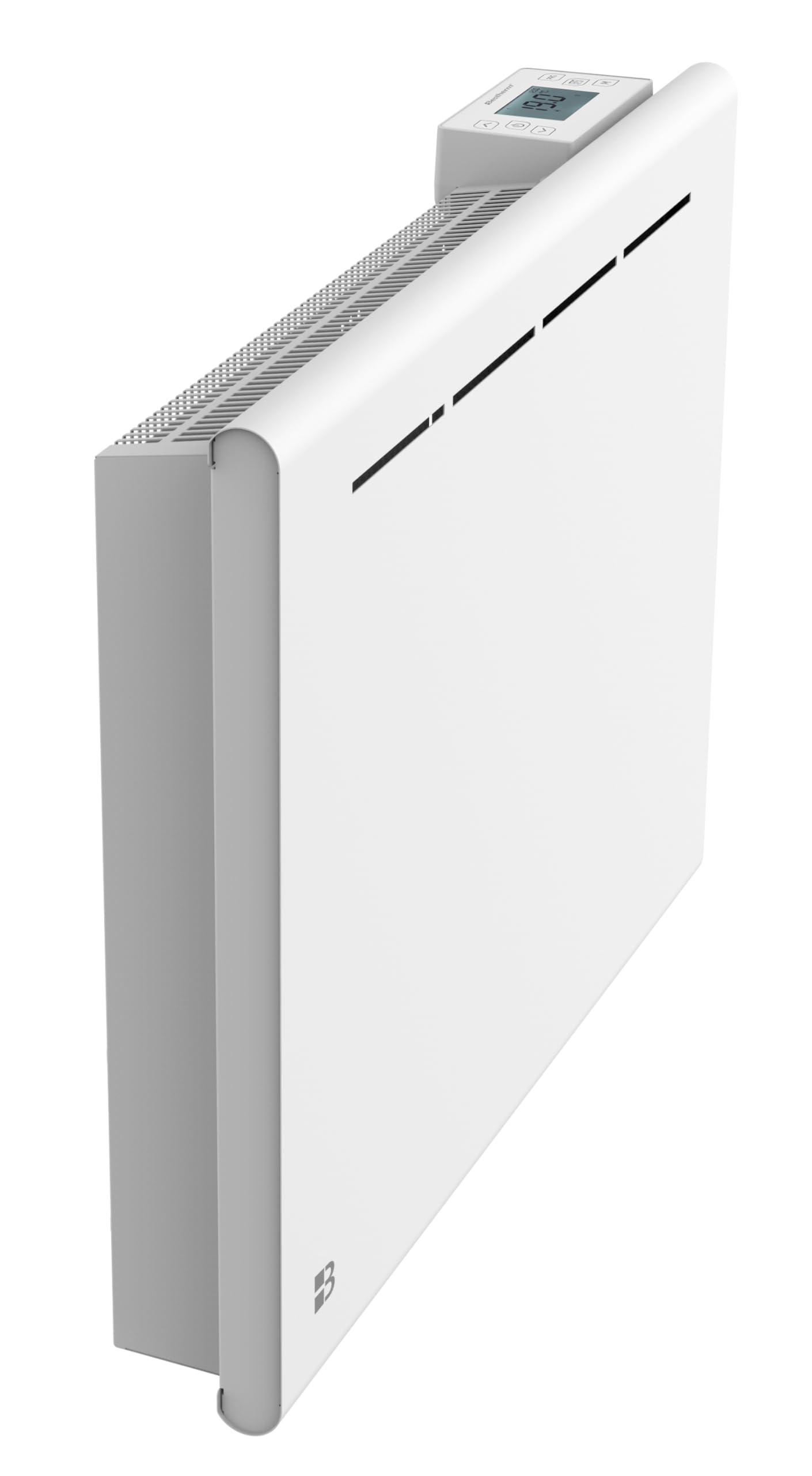 BESTHERM - Radiateur électrique fixe à inertie sèche céramique 1000W Bestherm ATLAS horizontal blanc