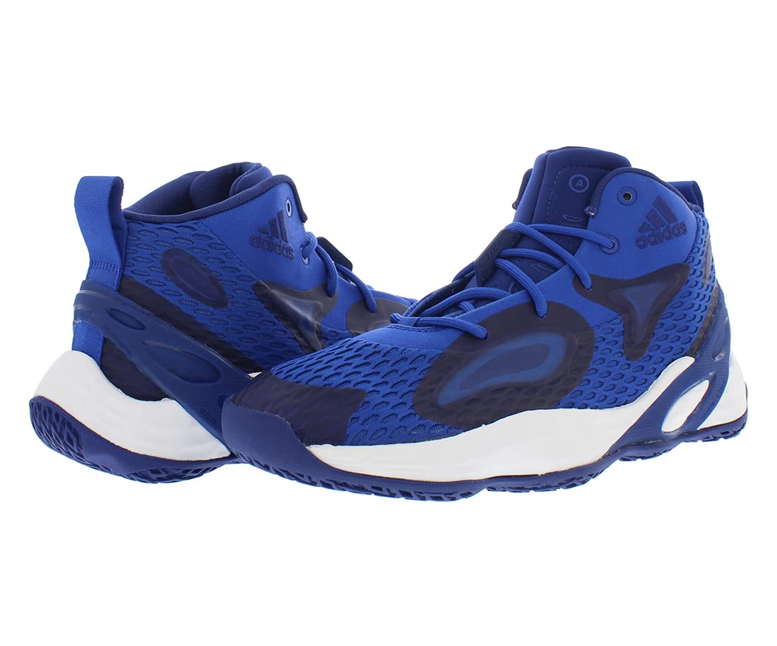 adidas Sm Exhibit A Mid Unisex Shoes Size 11.5, Color: Blue