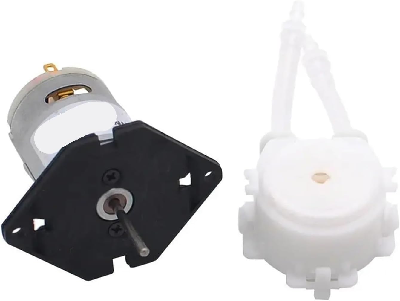 12V DC Peristaltic Liquid Pump - High Precision Dosing Pump for Aquarium, Lab, and Analytical Applications(2mmx4mm)