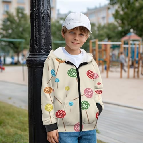 Kids Hoodies Sweatshirt for Boys Girls Unisex Hooded Jacket Long Sleeve Pullover Sweatshirts Fall Winter Wear3