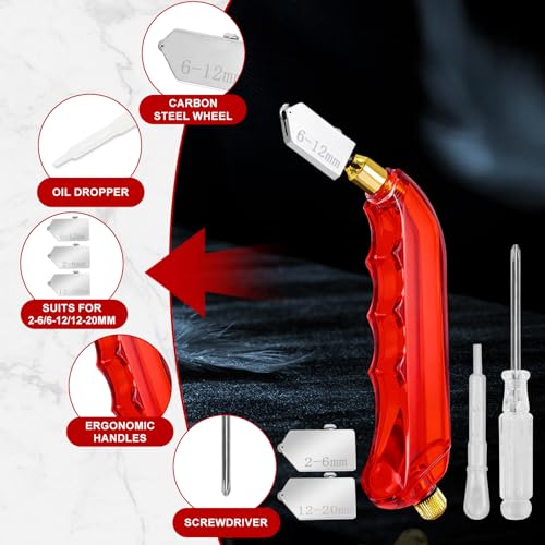 YOTINO 13PCS Glass Cutter Kit