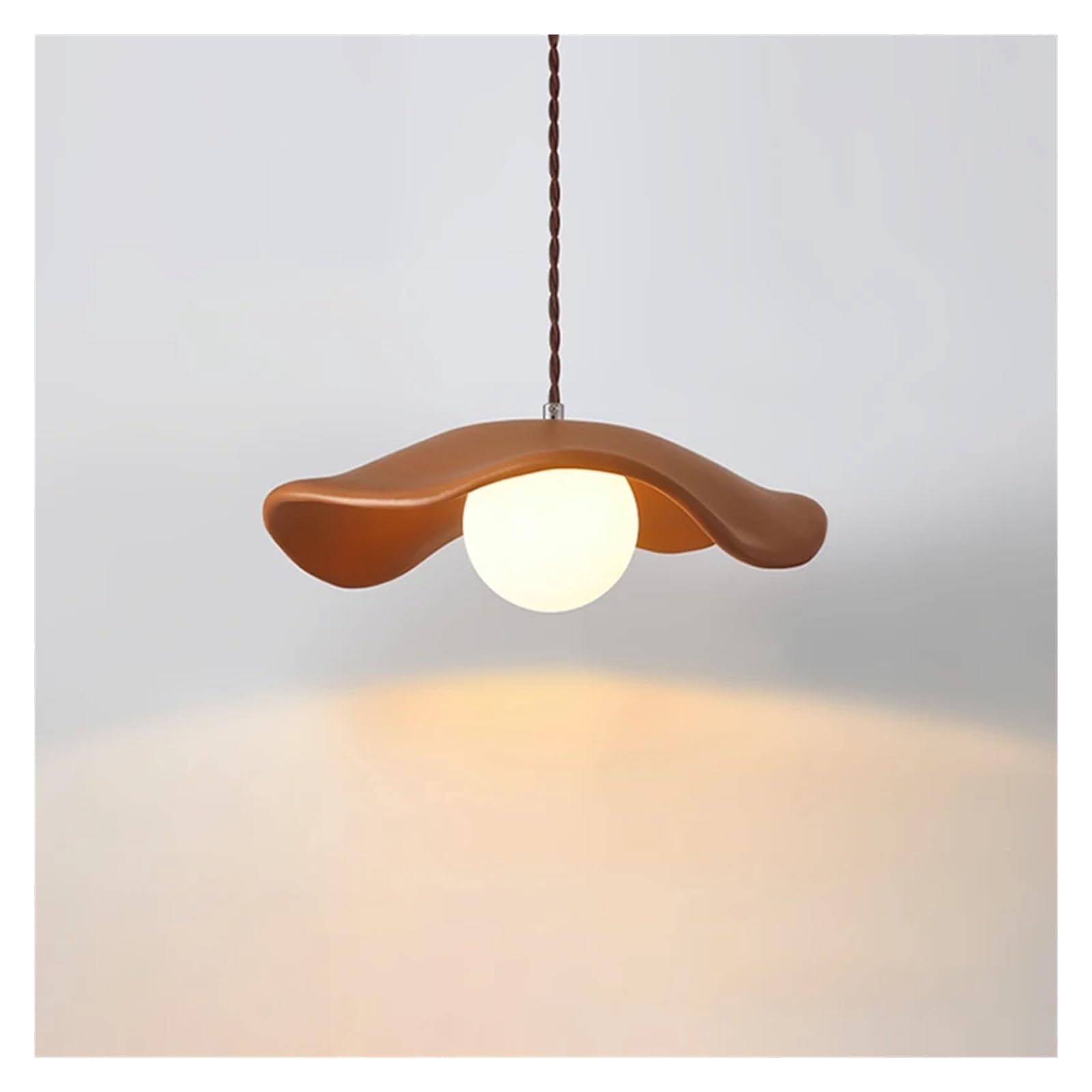 Lustre Japonais en Forme de Feuille, luminaire décoratif d'intérieur, idéal pour Un Restaurant, Un Bar, Une Salle à Manger ou Une Table de Chevet
