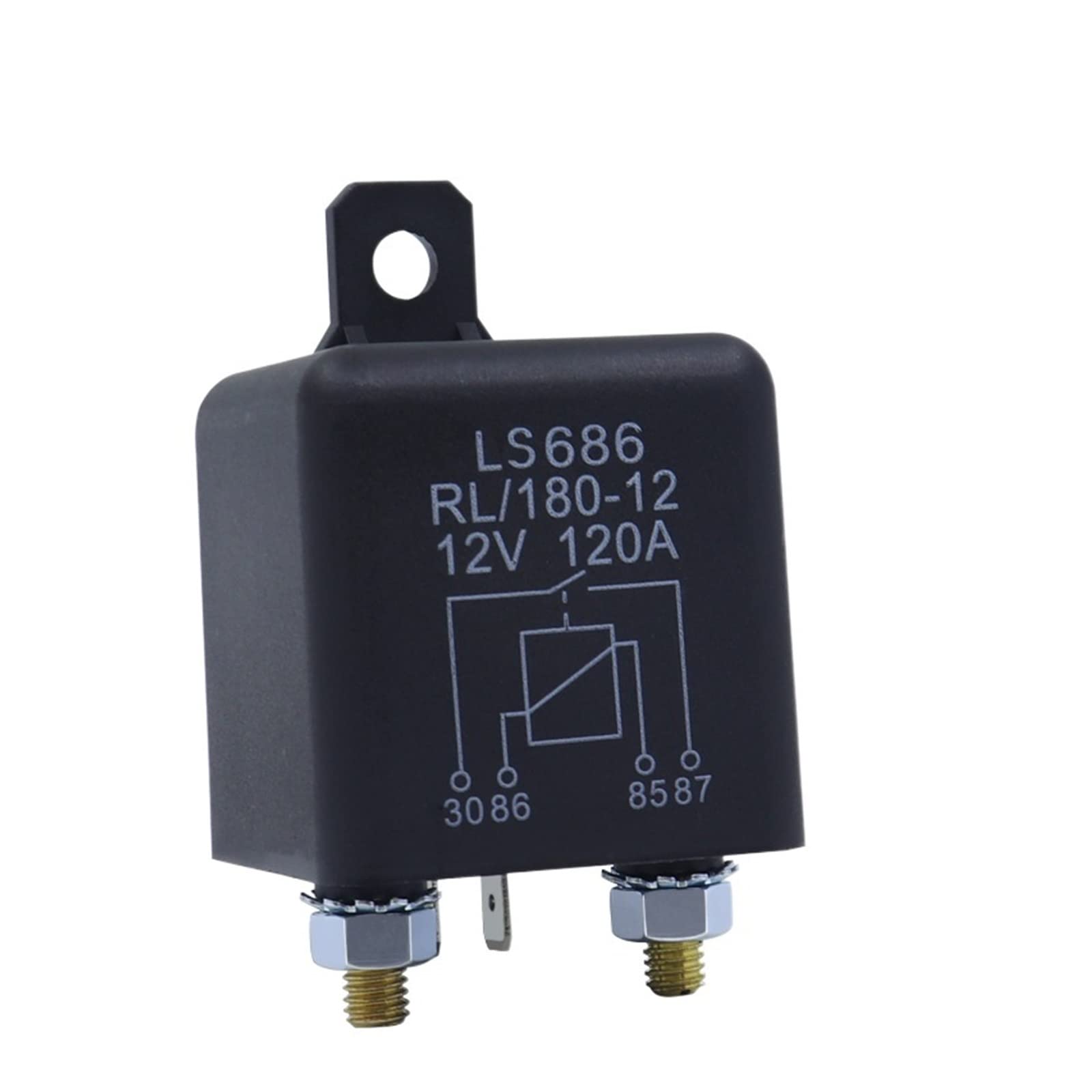 Relé de precalentamiento 12V 120A para arranque de motor con alta corriente continuo 4