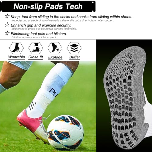 Anti-slip Soccer Socks Men Women Cushion Cotton Breathing Grip Sports Socks Rugby Yoga Baseball Hiking Running3