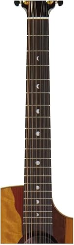 Miniatura 5 de Luna Vista Eagle - Guitarra eléctrica acústica de 12 cuerdas con estuche