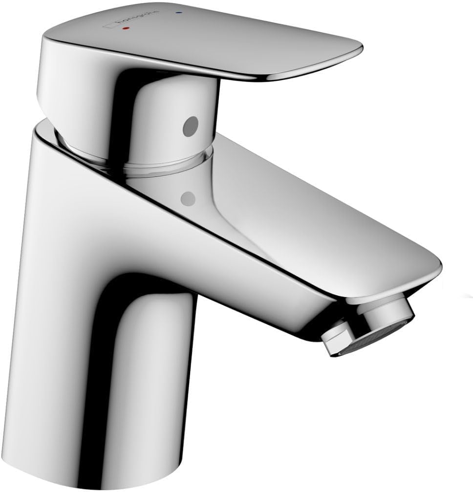 Logis Modern Low Flow Water Saving 1-Handle 1 5-inch Tall Bathroom Sink Faucet in Chrome, 71070001
