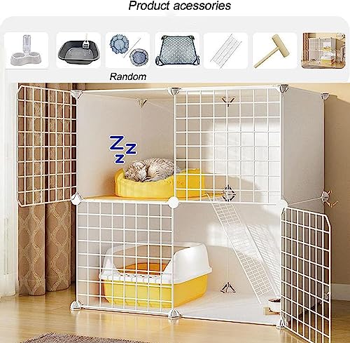 Enclos pour chat et petits animaux parc extérieur modulable bricolage - 5