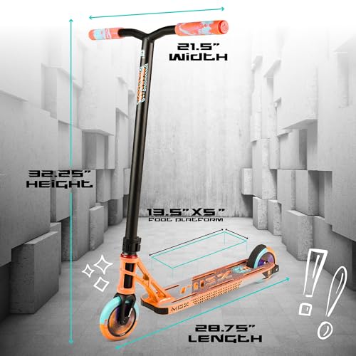 Madd Gear MGX P2 Pro Scooter Complete - Stunt Scooter for Kids 6 Years and Up - Aircraft Grade Aluminum BMX Freestyle Trick Model - Thumbnail 3