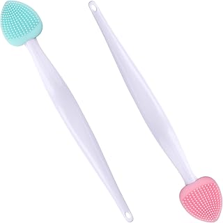 2 cepillos de silicona para labios, cepillo e...