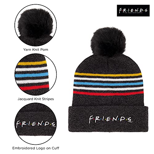 Warner Bros. Boys and Girls Winter Hat, Kids Gloves Set, Friends Beanie For Ages 4-73