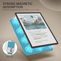 MoKo Magnetische Hülle für neuen 11" Kindle Scribe 2025(3. Gen), Aprikose – Ansicht 3