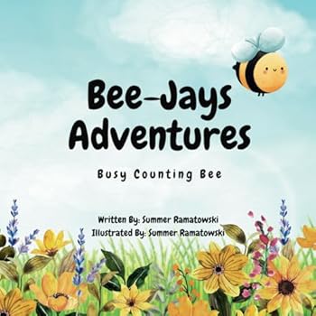Paperback Bee-Jays Adventures: Busy Counting Bee Book