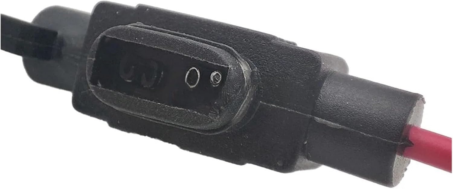 Speaker Connector 1/5/10Set Compatible with The Auto Car Inline Type Fuse Water Proof Holder Case Motor Tap 12V 32V 16 AWG Wire Cutoff Switch Socket(5pcs)