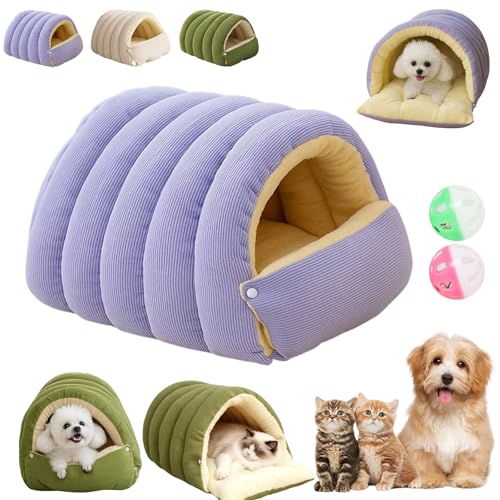 Gugliet Removable and Washable Winter Closed-Off Cat Bed, Soft Fluffy