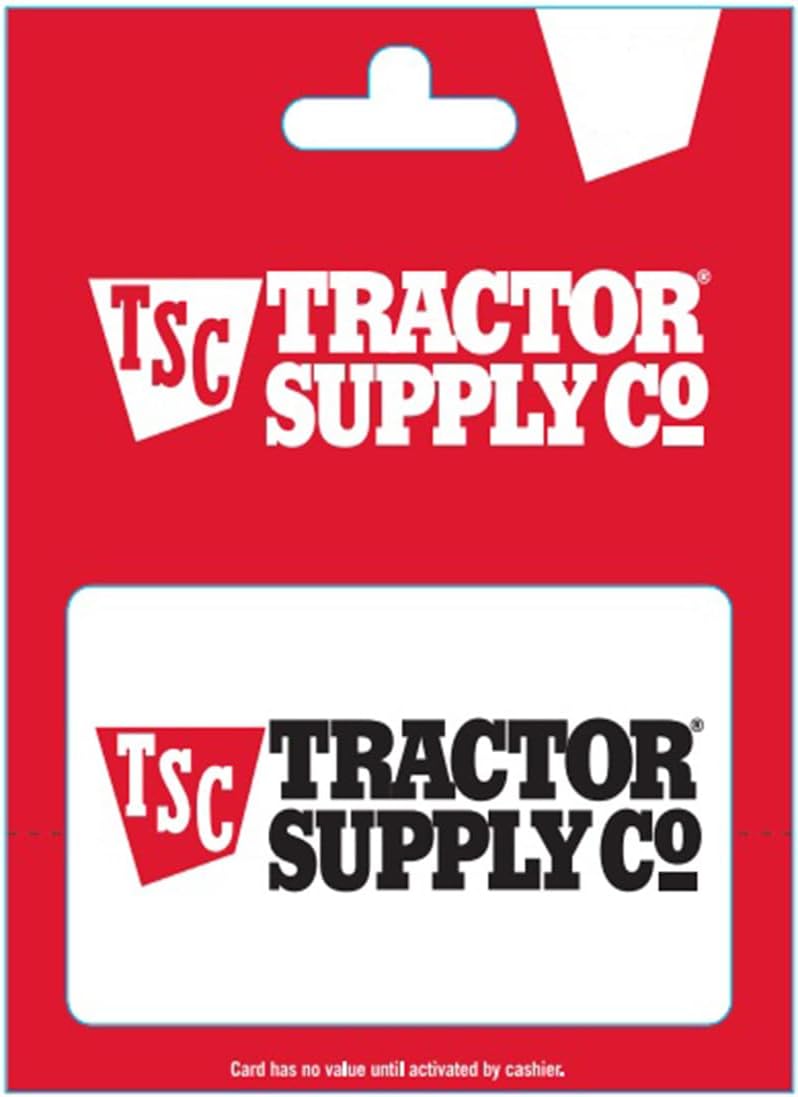 Tractor Supply Company Gift Card $25-500