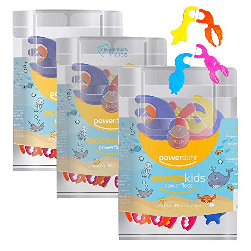 KIT Fio Dental Infantil com Cabo EasyWay - 72 unidades