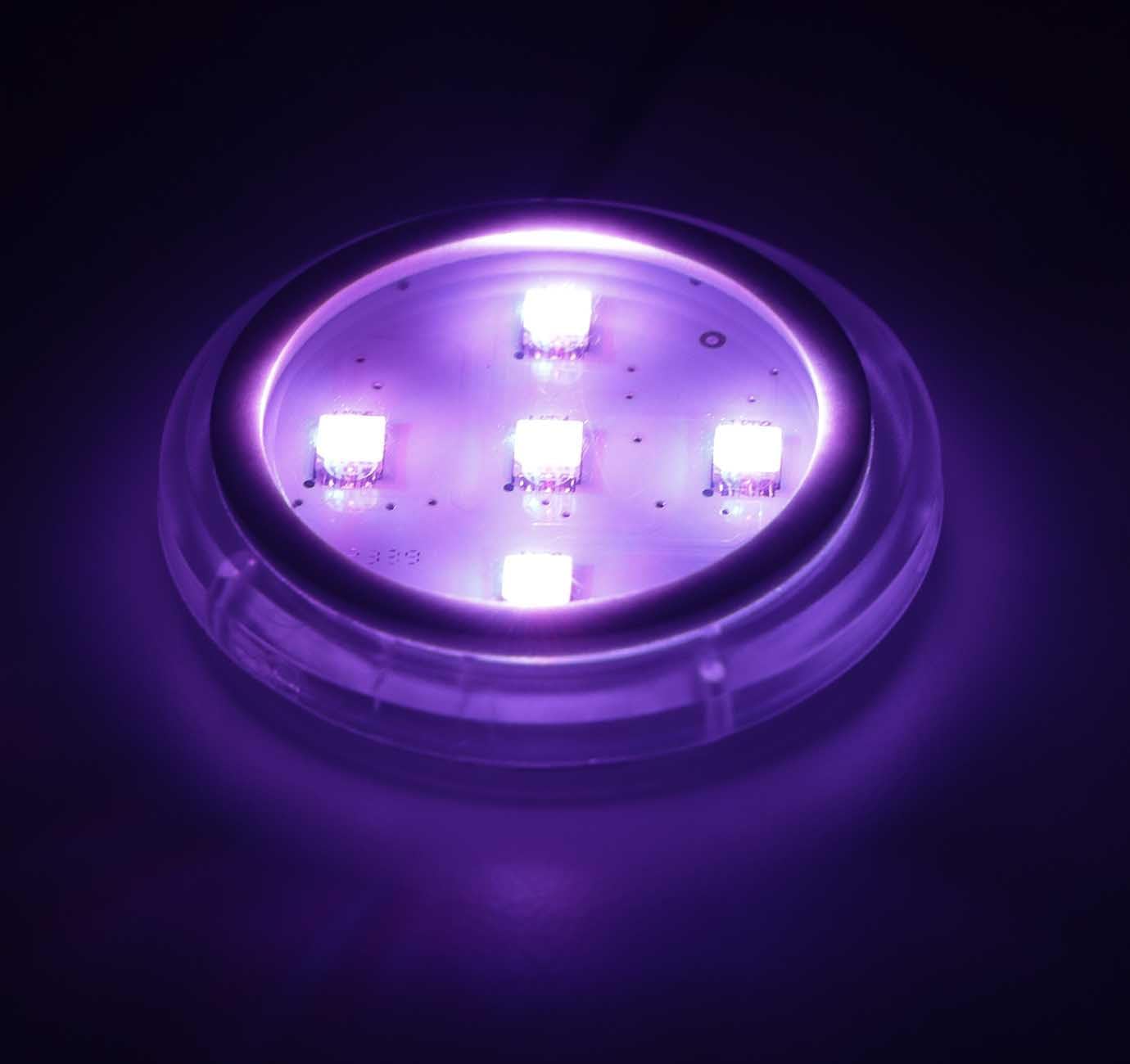 LED Lighting for Poppy Air Freshener, 5 LEDs with Multicolour Changing 7 Colours, Cable with Control, 5 Volt USB Plug, Mounting Pad image 5
