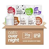 Oats Overnight Party Variety Pack - High Protein, High Fiber Breakfast Protein Shake - Gluten Free...