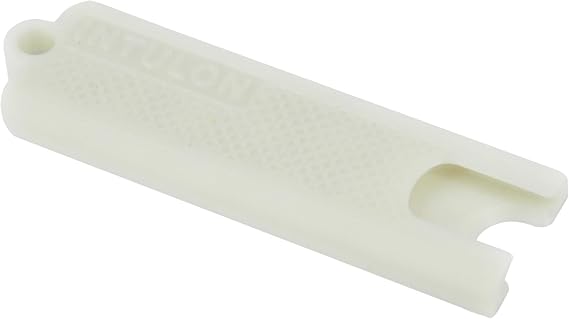 Intulon Soda Can Tab Opener, Pop Tab Lifter for Easy Opening - Compact Kitchen Gadget for Seniors, Arthritis Friendly, Portable Pocket Tool (Off White, Regular (2 Pack))