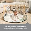 Tiny Love Luxe Developmental Gymini Black & White Decor Collection, Black