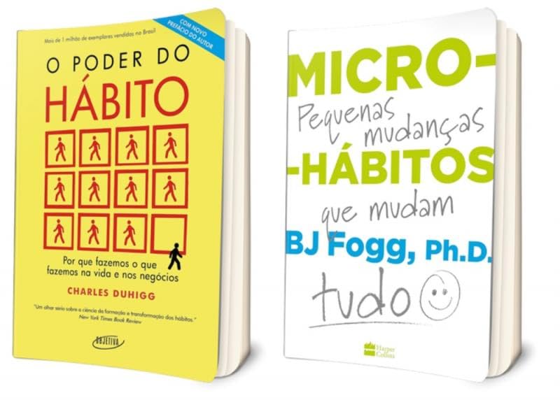 KIT O poder do hábito + Micro-hábitos