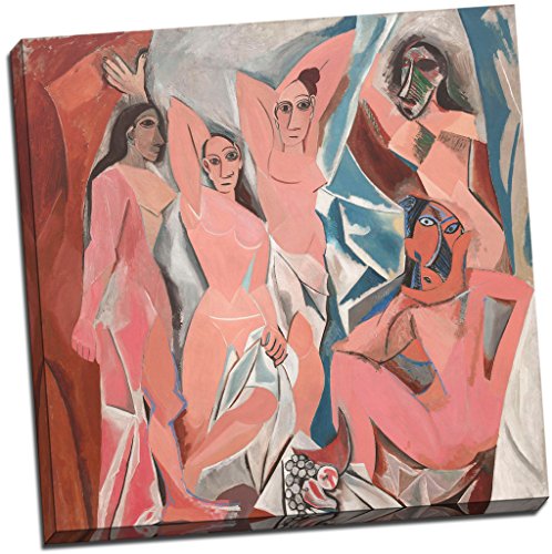 Tableau Picasso Les Demoiselles d'Avignon, impression sur toile premium - 2
