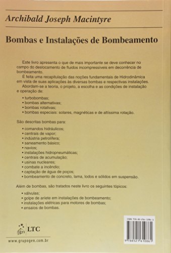 Bombas e Instalações de Bombeamento